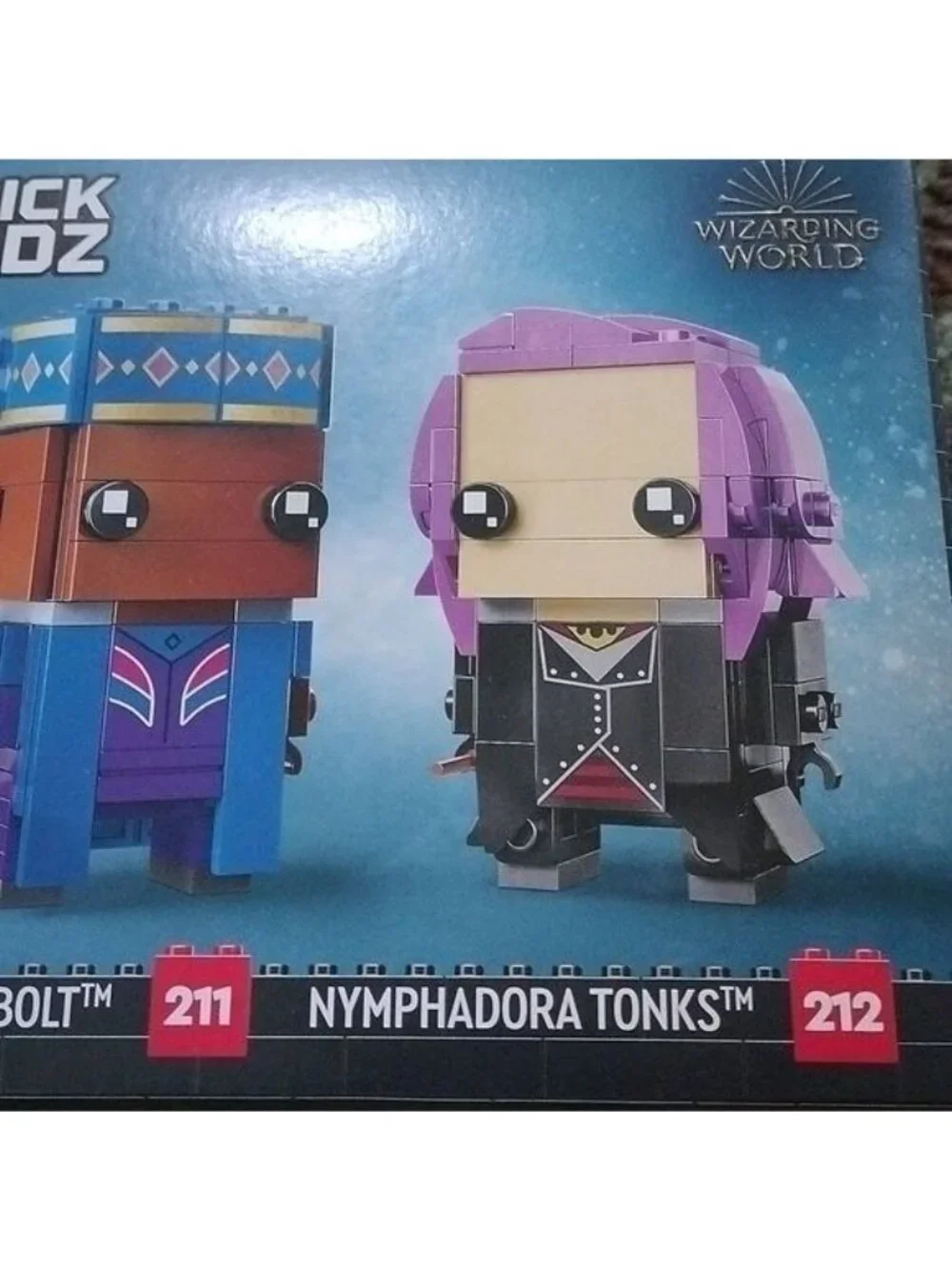Lego 40618 Brickheadz Kingsley Shacklebolt & Nymphadora Tonks Figures